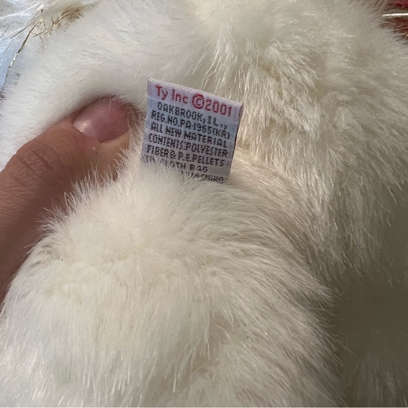 Divine TY Beanie Baby Angel Bear - Picture 2 of 7